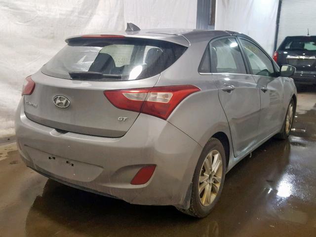 KMHD35LE4DU127888 - 2013 HYUNDAI ELANTRA GT GRAY photo 4