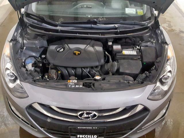 KMHD35LE4DU127888 - 2013 HYUNDAI ELANTRA GT GRAY photo 7