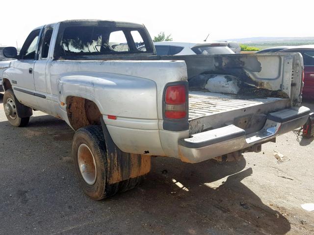 1B7MF33661J604794 - 2001 DODGE RAM 3500 SILVER photo 3