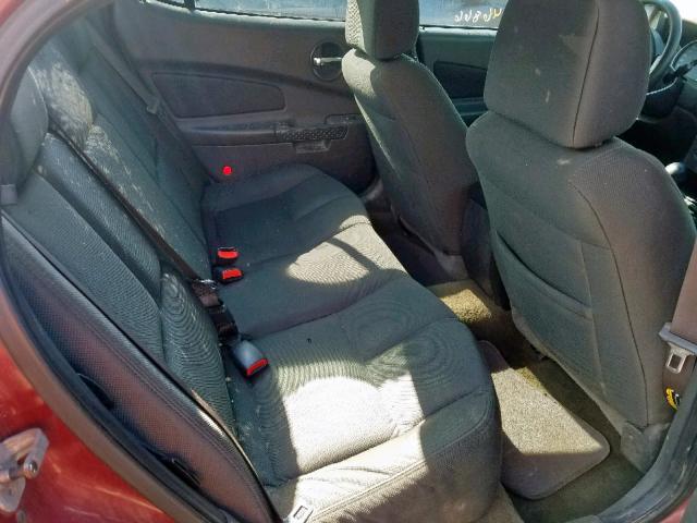 2G2WP522X41361106 - 2004 PONTIAC GRAND PRIX RED photo 5