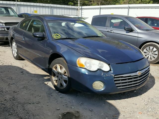 4C3AG42G53E153985 - 2003 CHRYSLER SEBRING LX BLUE photo 1