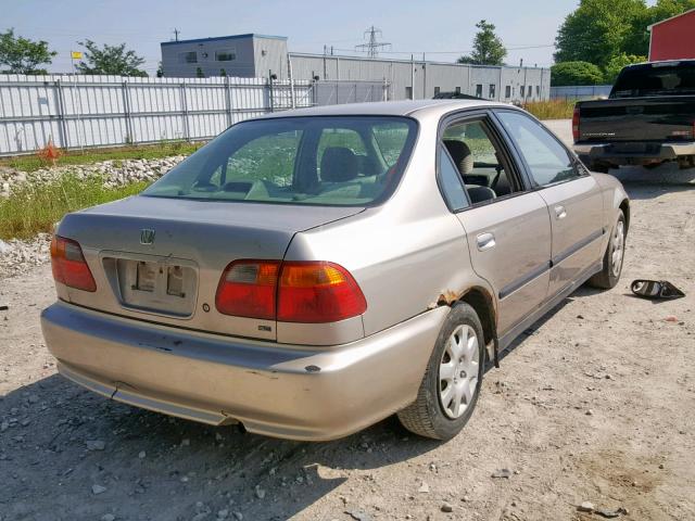 2HGEJ661XYH923651 - 2000 HONDA CIVIC BASE BEIGE photo 4