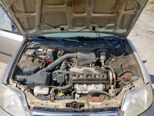 2HGEJ661XYH923651 - 2000 HONDA CIVIC BASE BEIGE photo 7