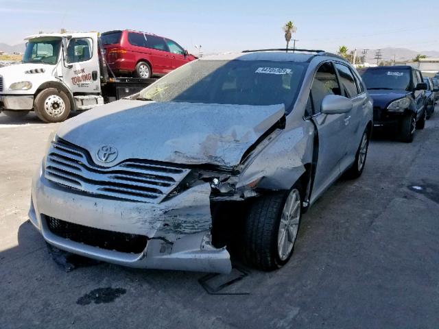 4T3ZE11A89U019605 - 2009 TOYOTA VENZA SILVER photo 2