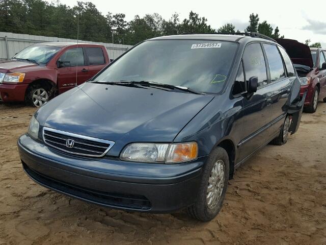 JHMRA3866WC000802 - 1998 HONDA ODYSSEY LX GREEN photo 2