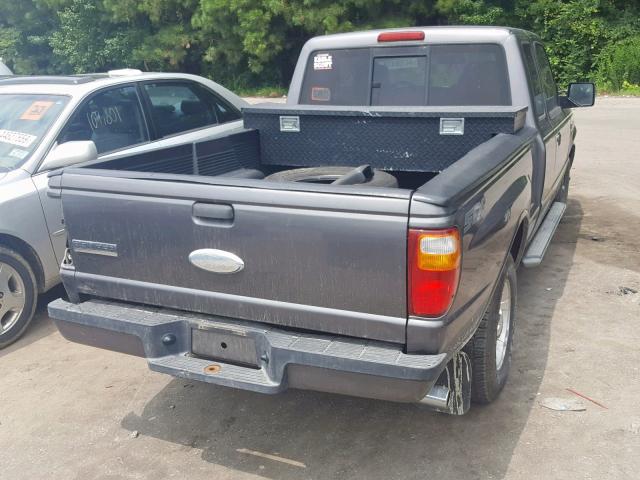 1FTYR14U17PA07861 - 2007 FORD RANGER SUP GRAY photo 4