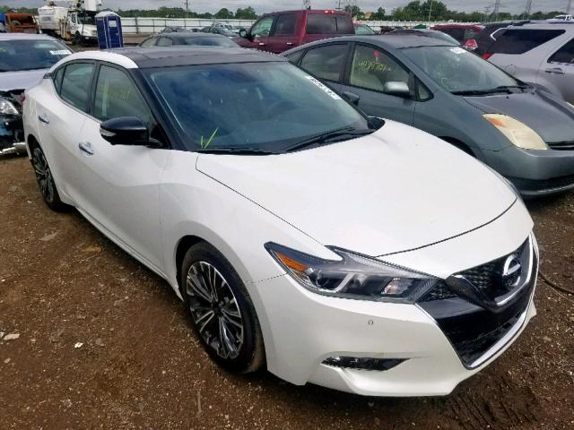 1N4AA6AP6JC404555 - 2018 NISSAN MAXIMA 3.5 WHITE photo 1