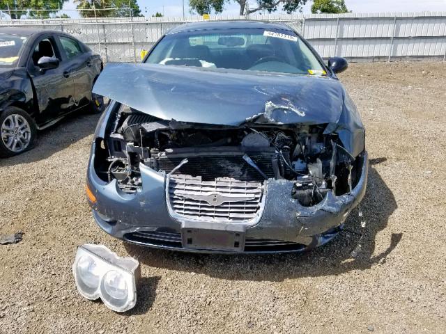 2C3AE66G41H565821 - 2001 CHRYSLER 300M GRAY photo 9