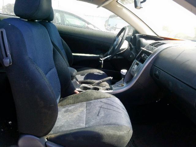 JTKDE177250056758 - 2005 TOYOTA SCION TC შავი ფოტო 5