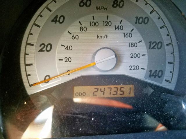 JTKDE177250056758 - 2005 TOYOTA SCION TC შავი ფოტო 8