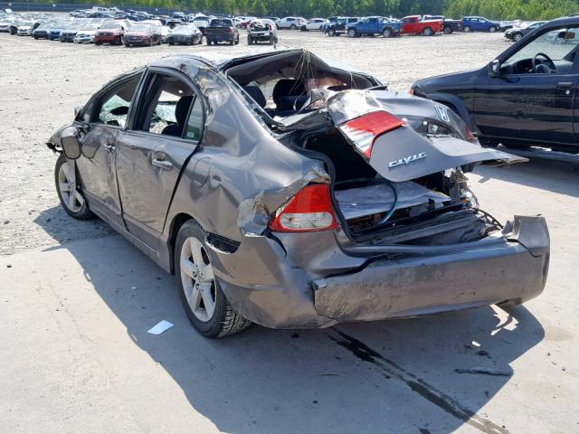 2HGFA16689H512463 - 2009 HONDA CIVIC LX-S 灰色 照片 3