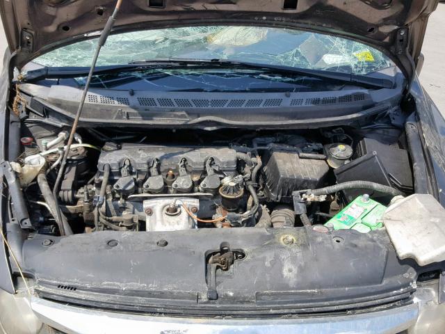 2HGFA16689H512463 - 2009 HONDA CIVIC LX-S 灰色 照片 7