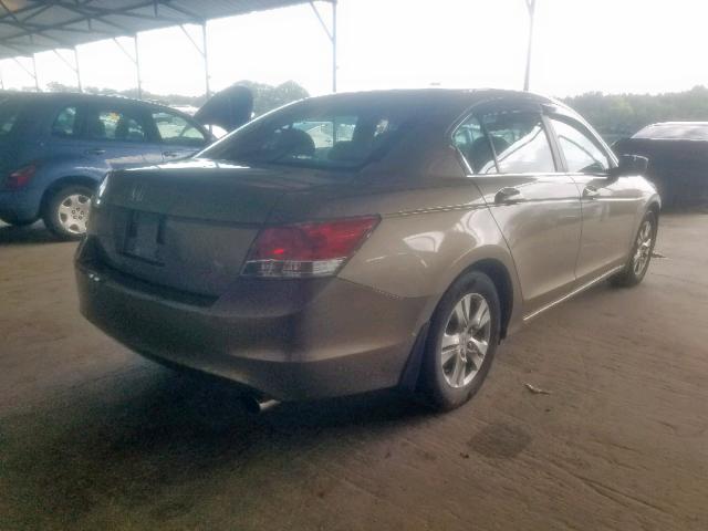 1HGCP26449A026656 - 2009 HONDA ACCORD LXP TAN photo 4