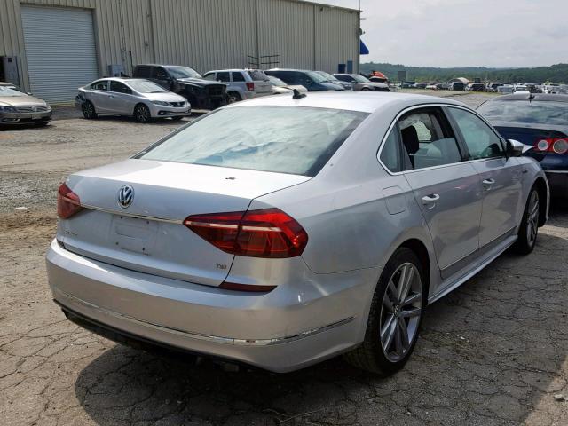 1VWDT7A36HC054419 - 2017 VOLKSWAGEN PASSAT R-L SILVER photo 4