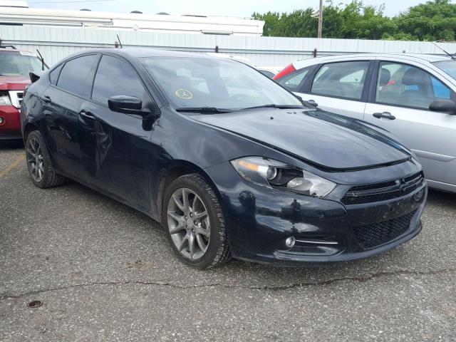 1C3CDFBAXDD325770 - 2013 DODGE DART SXT BLACK photo 1