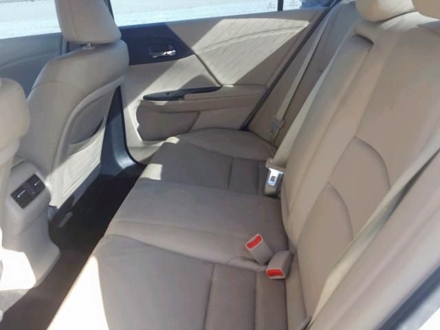 1HGCR3F85EA022340 - 2014 HONDA ACCORD EXL WHITE photo 6