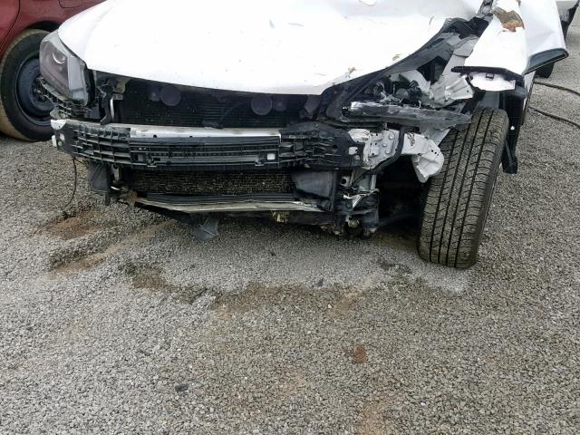 1HGCR3F85EA022340 - 2014 HONDA ACCORD EXL WHITE photo 9