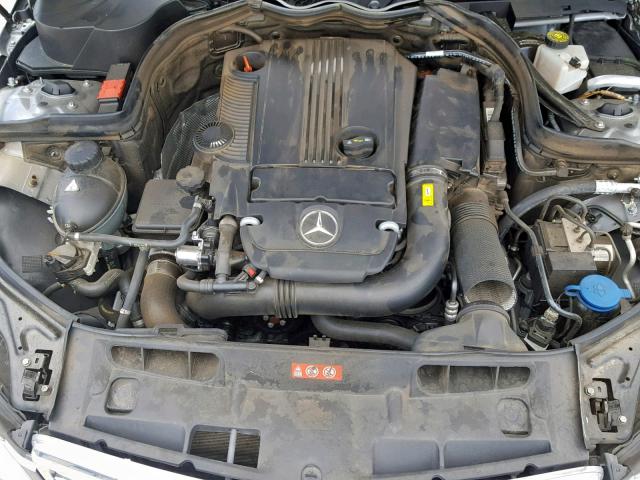 WDDGF4HB3CR191543 - 2012 MERCEDES-BENZ C 250 SILVER photo 7