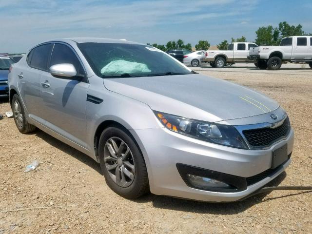 5XXGM4A78DG188762 - 2013 KIA OPTIMA LX SILVER photo 1