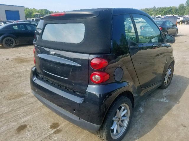 WMEEK31X88K085989 - 2008 SMART FORTWO PAS 黑色 照片 4