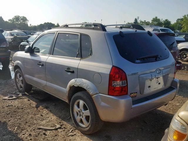 KM8JM12B25U094150 - 2005 HYUNDAI TUCSON GL SILVER photo 3