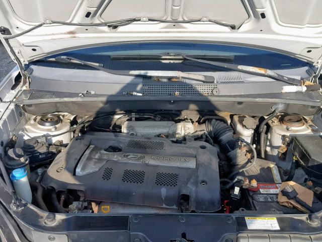 KM8JM12B25U094150 - 2005 HYUNDAI TUCSON GL SILVER photo 7