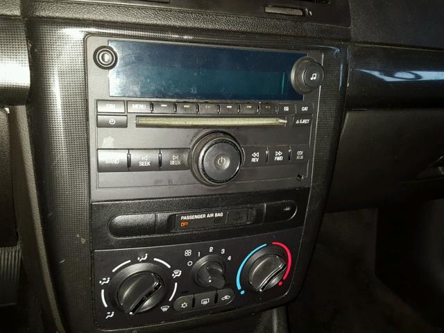 1G2AL15F277407032 - 2007 PONTIAC G5 WHITE photo 9