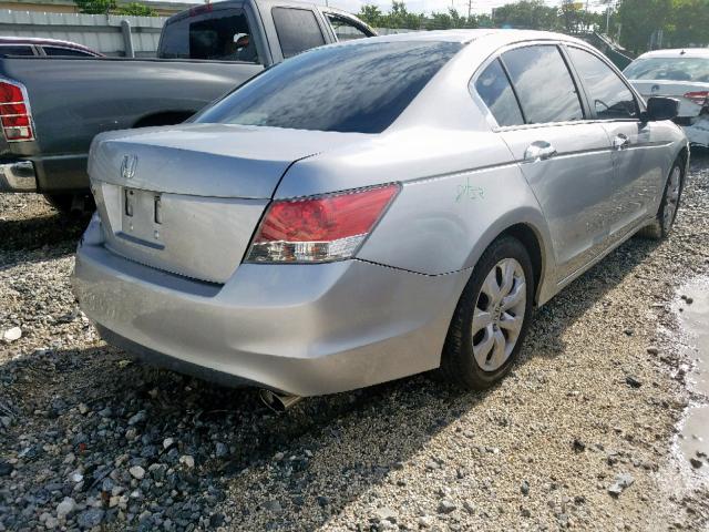 1HGCP26499A034879 - 2009 HONDA ACCORD LXP SILVER photo 4