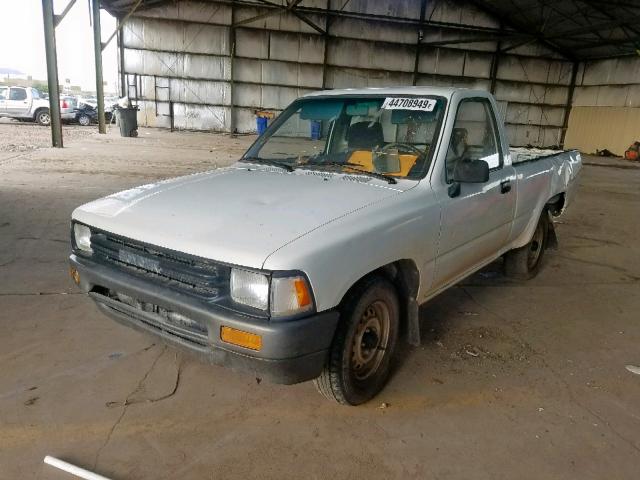 JT4RN81A9M5126235 - 1991 TOYOTA PICKUP 1/2 WHITE photo 2