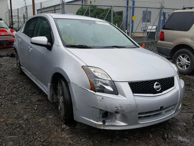 3N1AB6AP5CL779726 - 2012 NISSAN SENTRA 2.0 SILVER photo 1