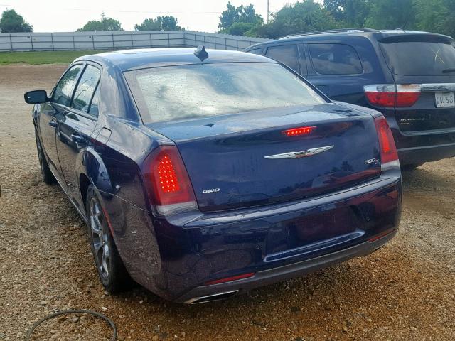 2C3CCAGG7GH225054 - 2016 CHRYSLER 300 S BLUE photo 3