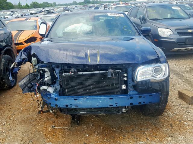 2C3CCAGG7GH225054 - 2016 CHRYSLER 300 S BLUE photo 7