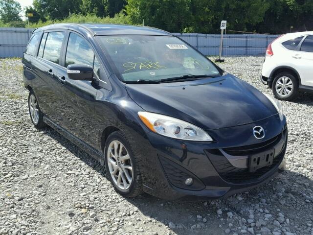 JM1CW2DLXD0158198 - 2013 MAZDA 5 BLACK photo 1