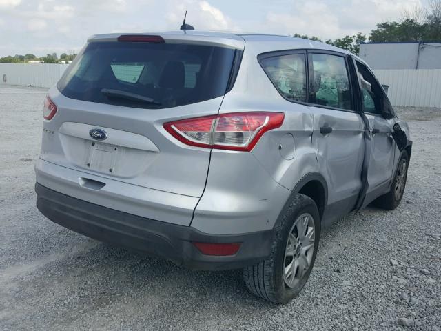 1FMCU0F76DUC11591 - 2013 FORD ESCAPE S SILVER photo 4