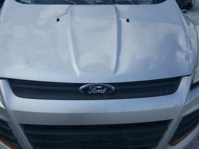 1FMCU0F76DUC11591 - 2013 FORD ESCAPE S SILVER photo 7