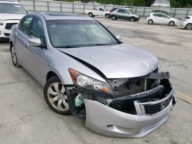 1HGCP36828A021981 - 2008 HONDA ACCORD EXL SILVER photo 1