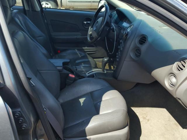 2G2WR544541265456 - 2004 PONTIAC GRAND PRIX GRAY photo 5