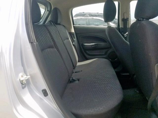 ML32A3HJ6FH041136 - 2015 MITSUBISHI MIRAGE DE SILVER photo 6