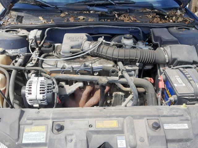 3G1JC1249XS817948 - 1999 CHEVROLET CAVALIER B BLUE photo 7