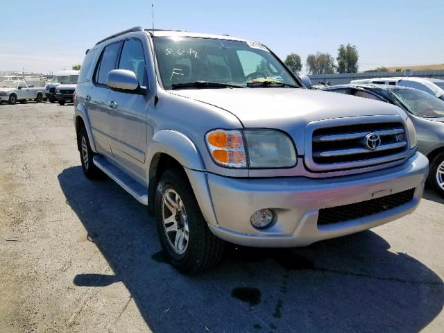 5TDBT48A54S228941 - 2004 TOYOTA SEQUOIA LI SILVER photo 1