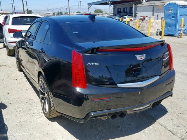 1G6AN5RY9H0167970 - 2017 CADILLAC ATS-V BLACK photo 3