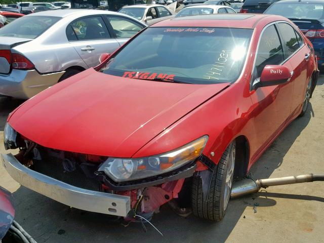 JH4CU2E86CC024218 - 2012 ACURA TSX SE RED photo 2