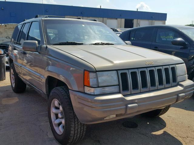 1J4GZ78S6TC245191 - 1996 JEEP GRAND CHER GRAY photo 1