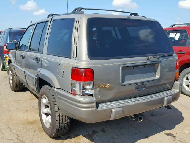 1J4GZ78S6TC245191 - 1996 JEEP GRAND CHER GRAY photo 3