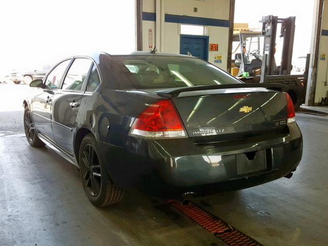 2G1WC5E35D1259541 - 2013 CHEVROLET IMPALA LTZ GRAY photo 3