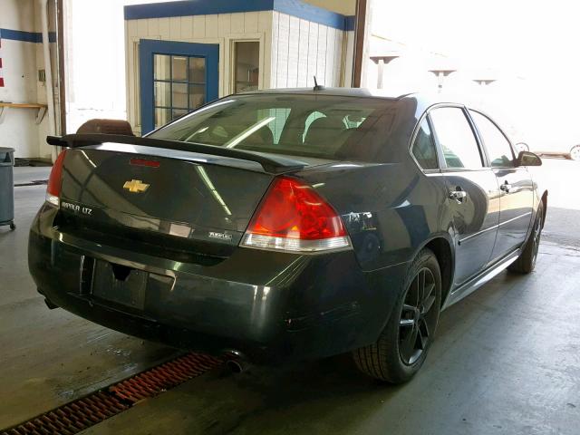 2G1WC5E35D1259541 - 2013 CHEVROLET IMPALA LTZ GRAY photo 4