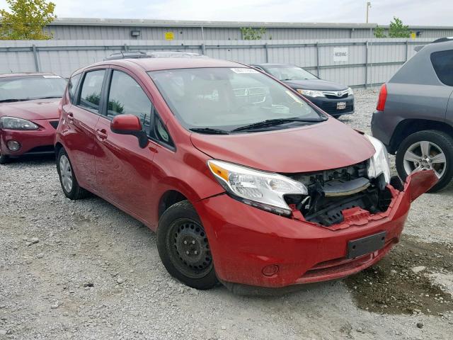 3N1CE2CP2EL418799 - 2014 NISSAN VERSA NOTE RED photo 1