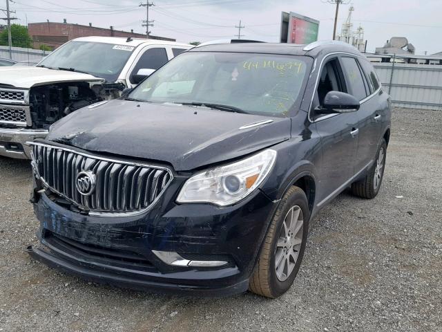 5GAKVBKD2HJ194091 - 2017 BUICK ENCLAVE BLACK photo 2