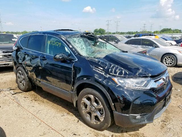 5J6RW2H86HL042608 - 2017 HONDA CR-V EXL BLACK photo 1