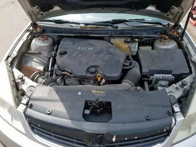 1G8ZS57N87F232413 - 2007 SATURN AURA XE SILVER photo 7